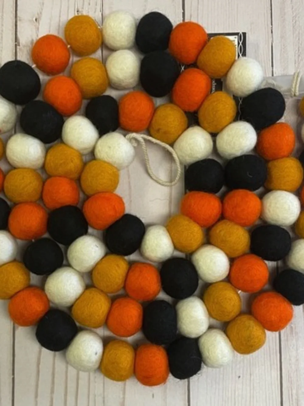Felt Ball Pom Pom Garland 72